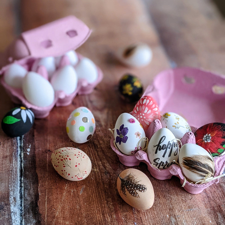 Easter Eggs Craft - Feather Kit - The Danes