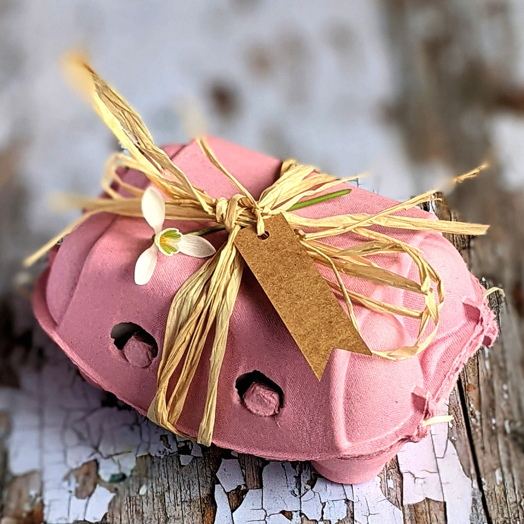 6 White Crafts Easter Eggs In Egg Box - Thedanes.co.uk - Creative & Sustainable Living The Scandinavian Way