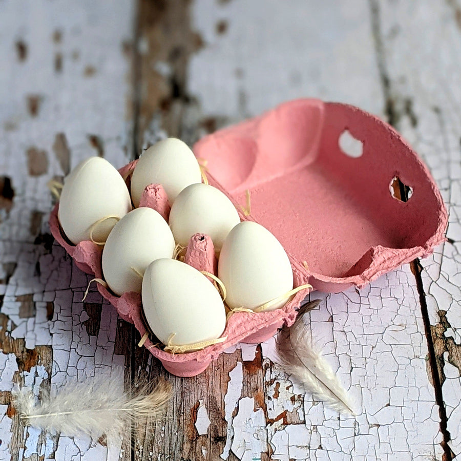 6 Easter Eggs Craft Kit  - Paint & Glitter - The Danes