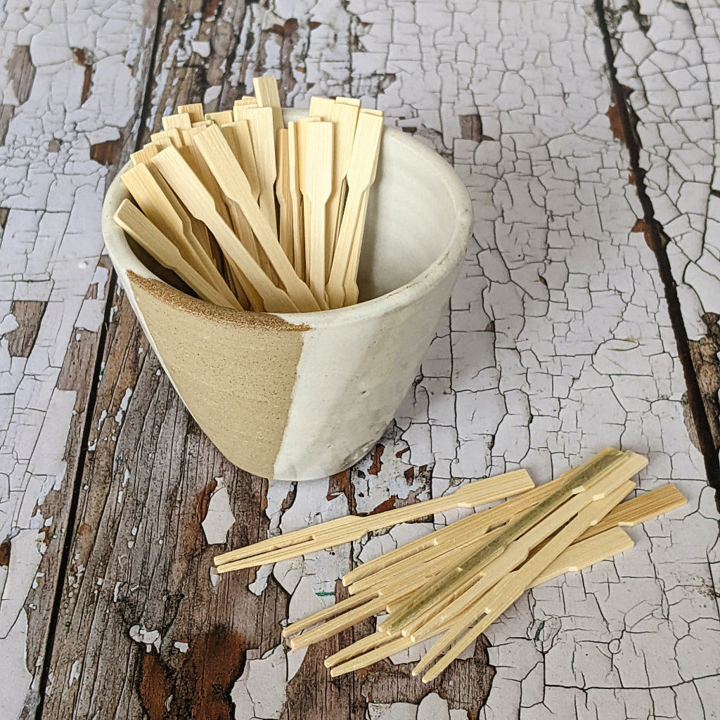 Bamboo Cocktail Buffet Forks - Thedanes.co.uk - Creative & Sustainable Living The Scandinavian Way