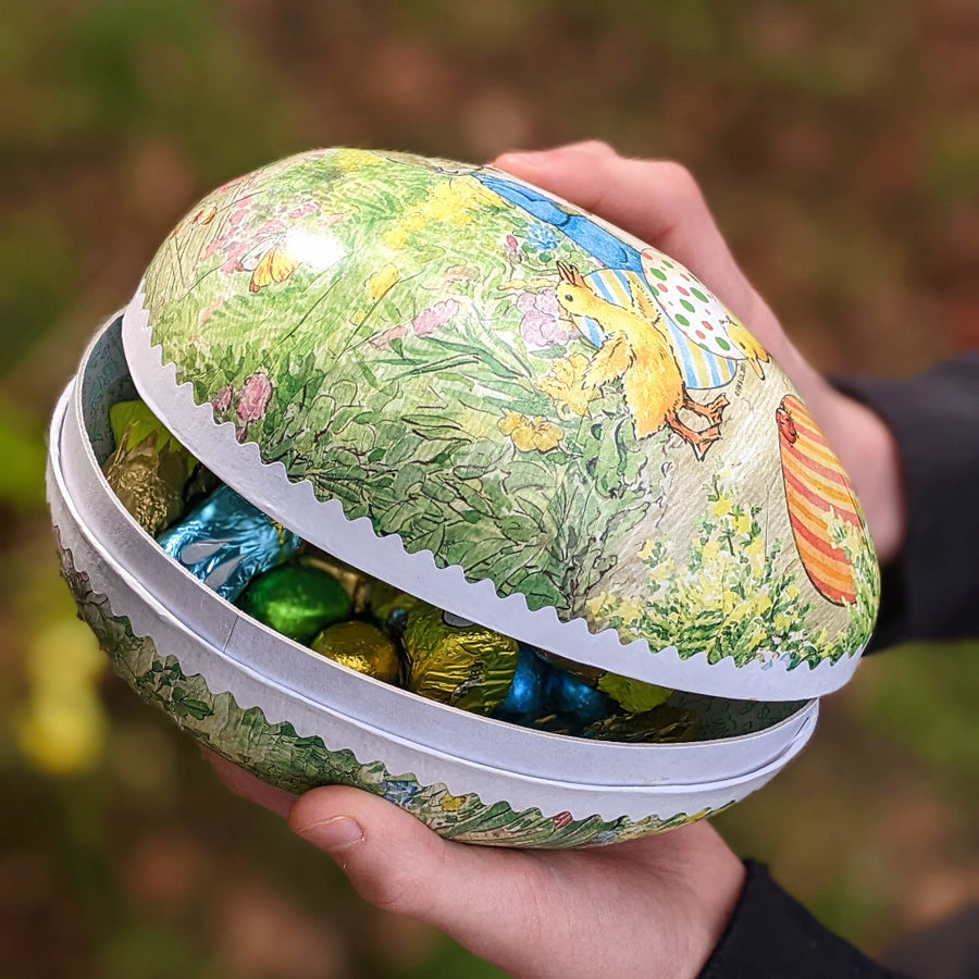 Beatrix Potter Easter Egg Paper Mache Container - The Danes
