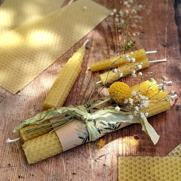 Beeswax Candle Making Kit - Thedanes.co.uk - Creative & Sustainable Living The Scandinavian Way