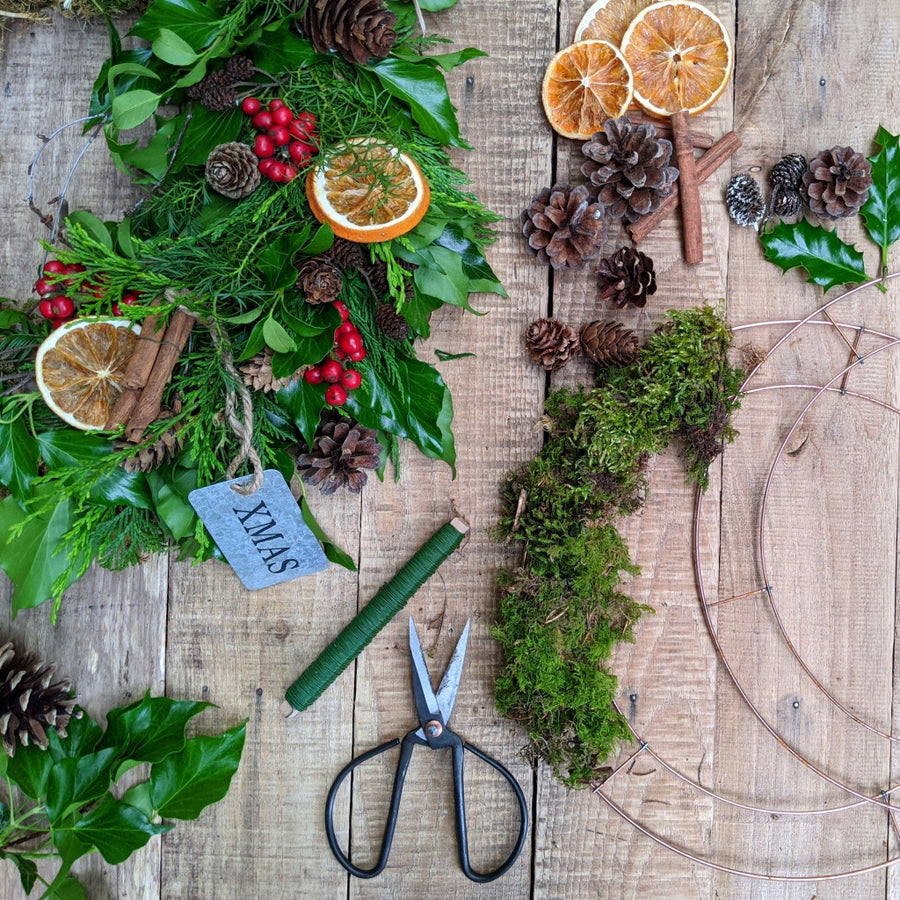 Christmas DIY Wreath Making Kit - Classic Christmas - Thedanes.co.uk - Creative & Sustainable Living The Scandinavian Way