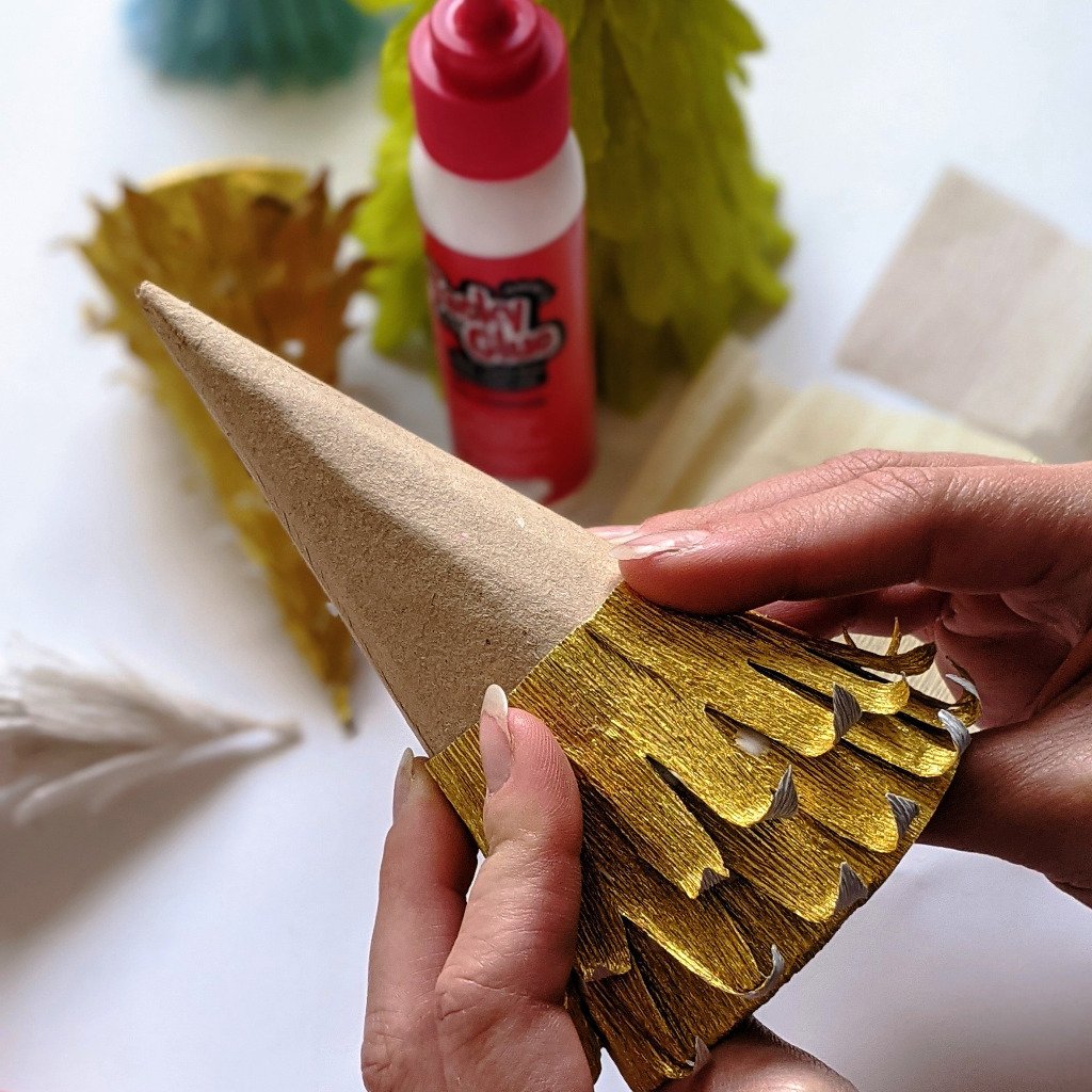Crepe Paper Christmas Tree Craft Kit – The Danes