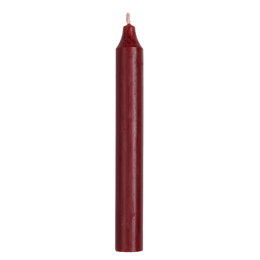 Dinner Candles x 8 - Burgundy - The Danes