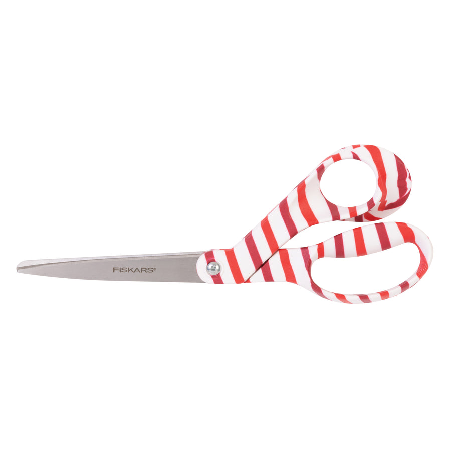 Fiskars All Purpose Crafts & Gift Wrap Scissors - Limited Edition, Candy Cane - Thedanes.co.uk - Creative & Sustainable Living The Scandinavian Way