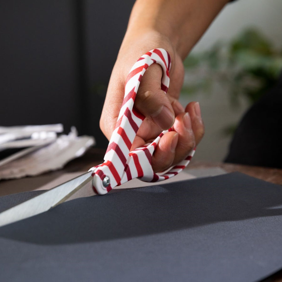 Fiskars All Purpose Crafts & Gift Wrap Scissors - Limited Edition, Candy Cane - Thedanes.co.uk - Creative & Sustainable Living The Scandinavian Way