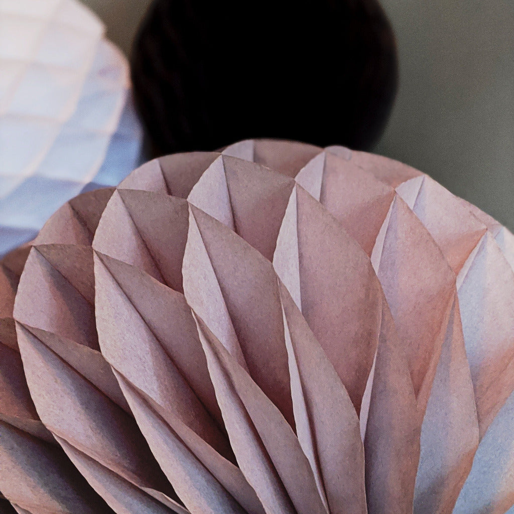 Grey Honeycomb Paper Ball - Thedanes.co.uk - Creative & Sustainable Living The Scandinavian Way