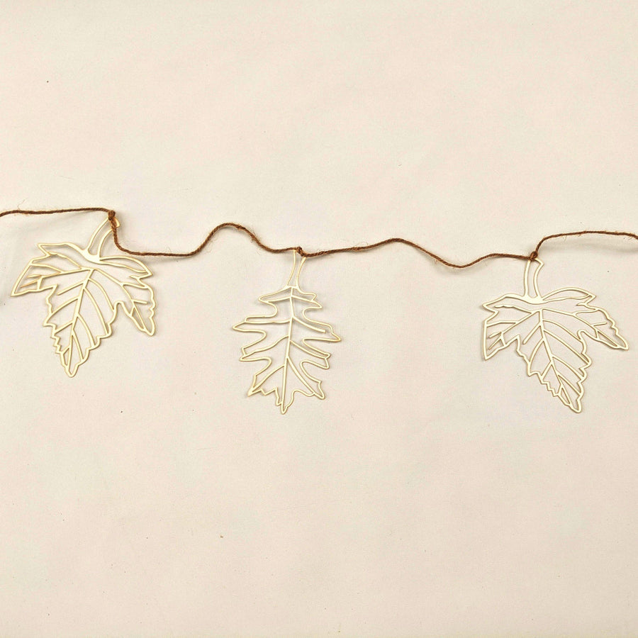 Handmade Paper Leaf Garland - Fair Trade - The Danes