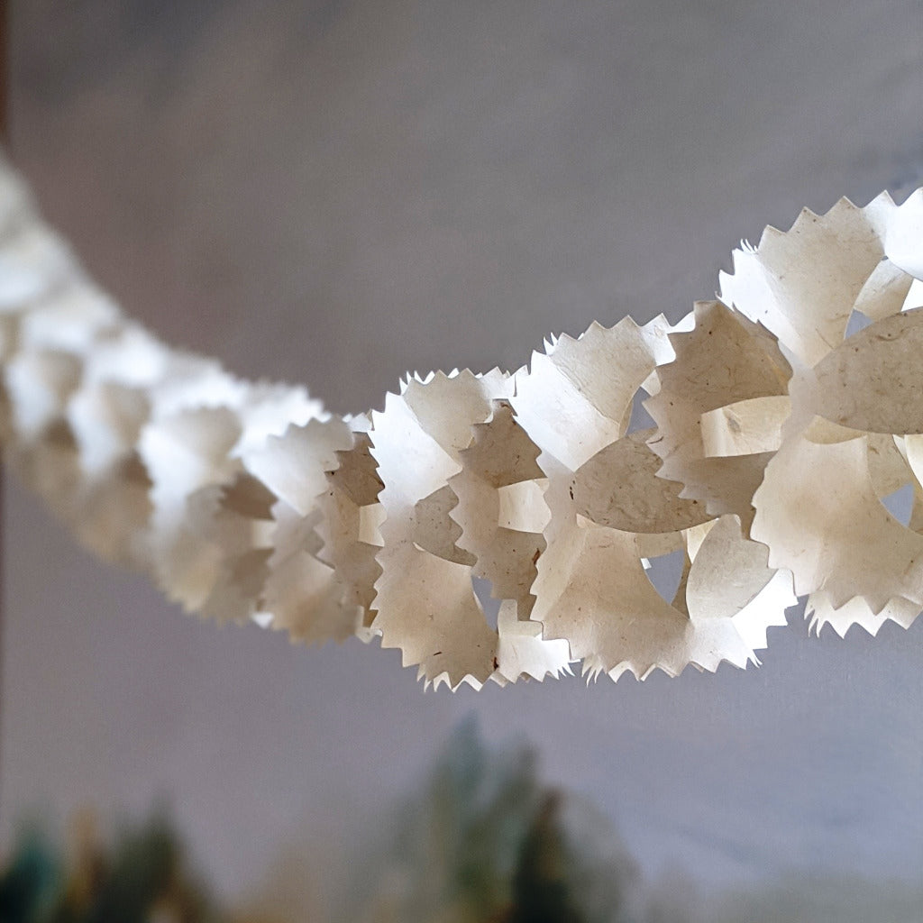Kathmandu Honeycomb Paper Garland - Fair Trade - Thedanes.co.uk - Creative & Sustainable Living The Scandinavian Way