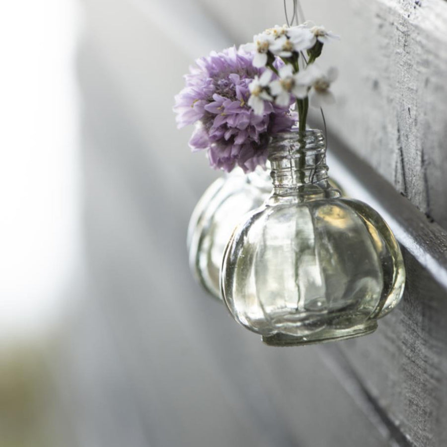Mini Hanging Flower Glass Vases - Set of 5 - The Danes