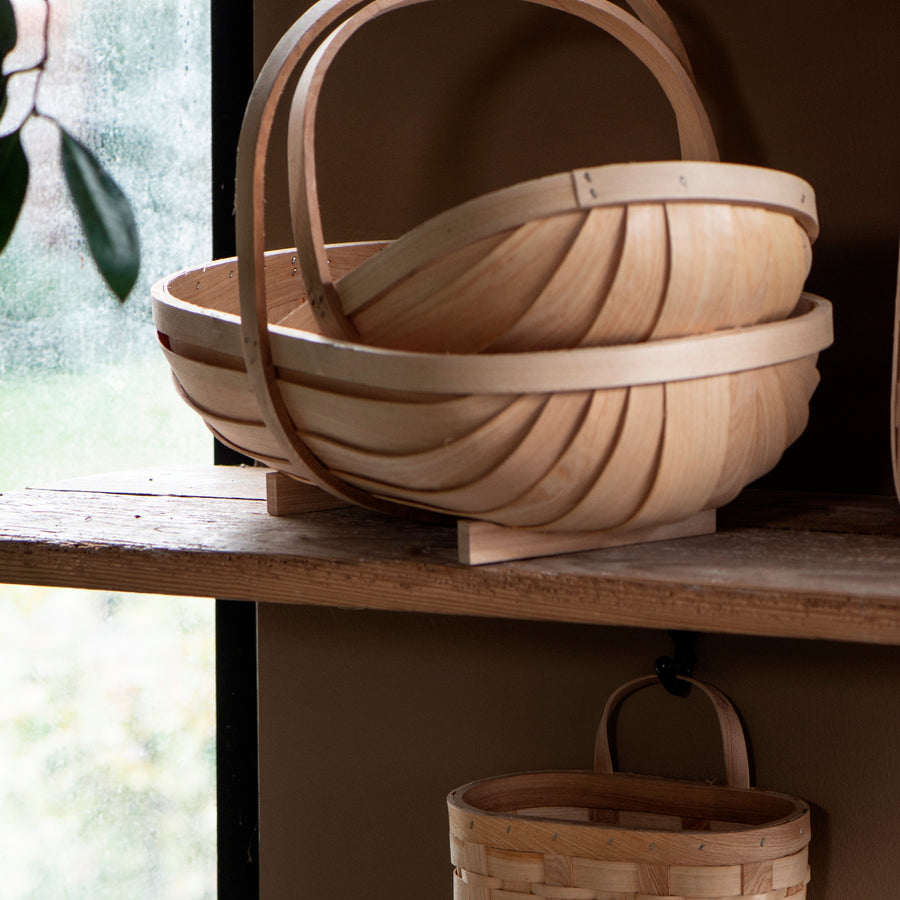 Traditional Wooden Garden Trugs | 2 Sizes - Thedanes.co.uk - Creative & Sustainable Living The Scandinavian Way