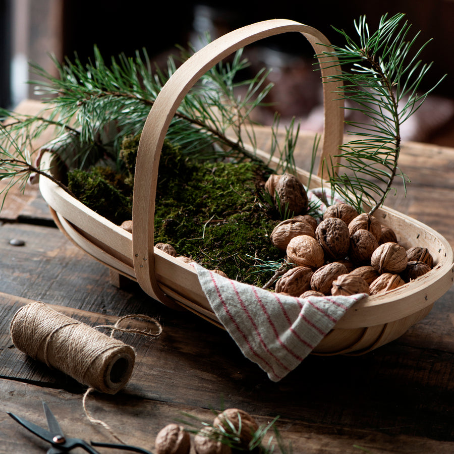 Traditional Wooden Garden Trugs | 2 Sizes - Thedanes.co.uk - Creative & Sustainable Living The Scandinavian Way