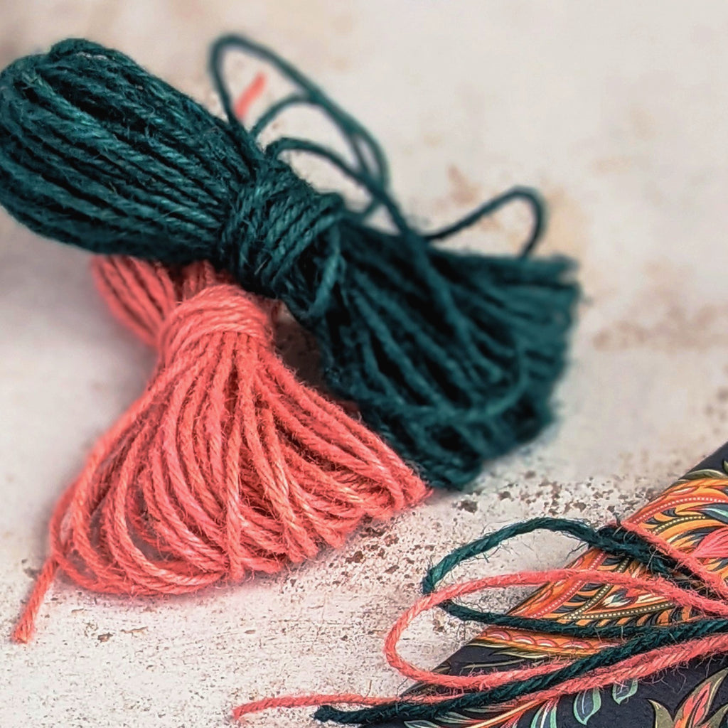 Natural Rustic Linen Flax Twine - 10m - Thedanes.co.uk - Creative & Sustainable Living The Scandinavian Way