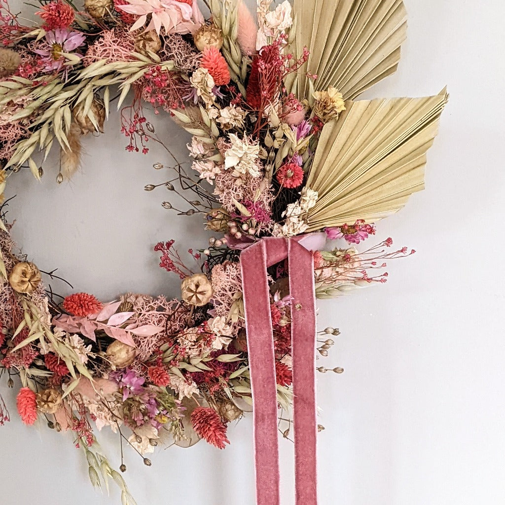 Dried Flower DIY Wreath Kit - Thedanes.co.uk - Creative & Sustainable Living The Scandinavian Way