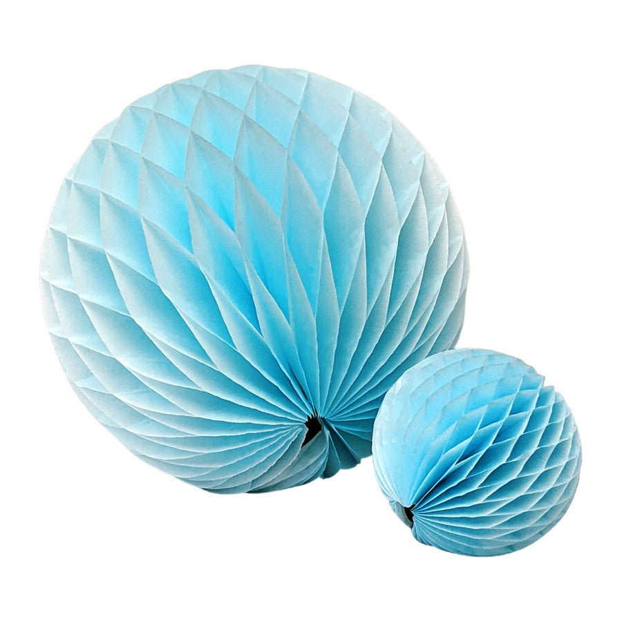 Pale Blue Honeycomb Paper Ball - The Danes