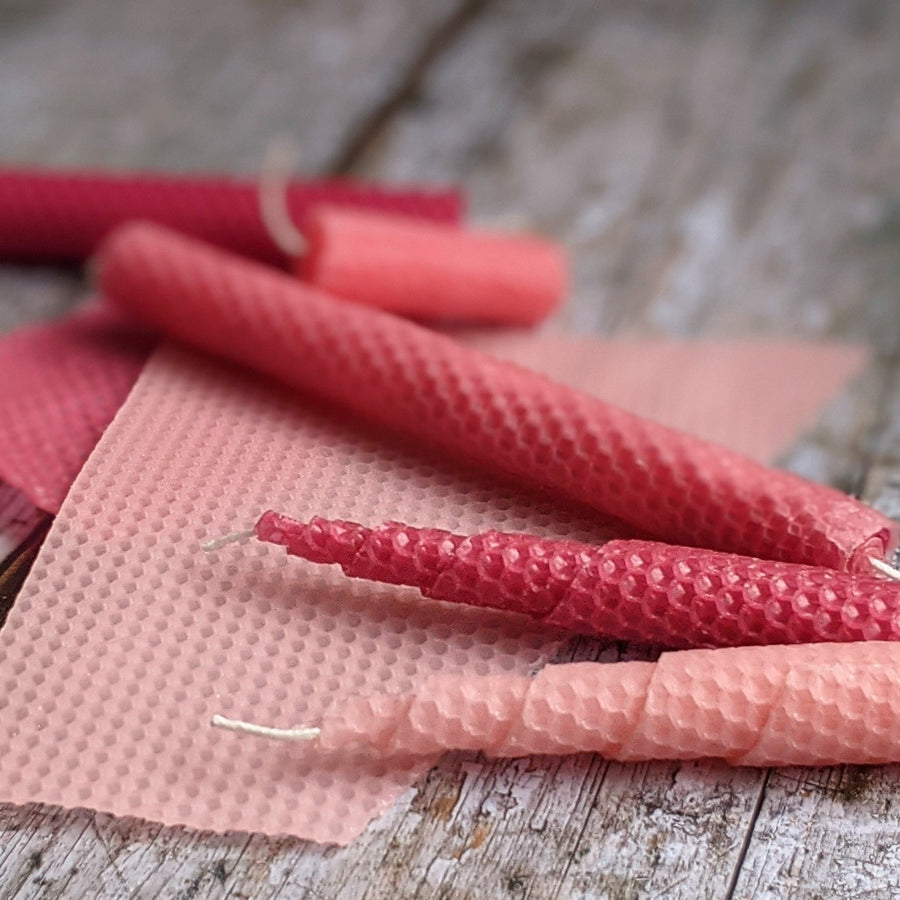 Pink Beeswax Candle Making Kit - The Danes
