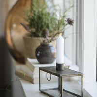 10 Short Dinner Candles | White - Thedanes.co.uk - Creative & Sustainable Living The Scandinavian Way