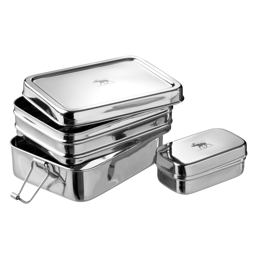 Stainless Steel Lunch Box - Three-in-One - The Danes