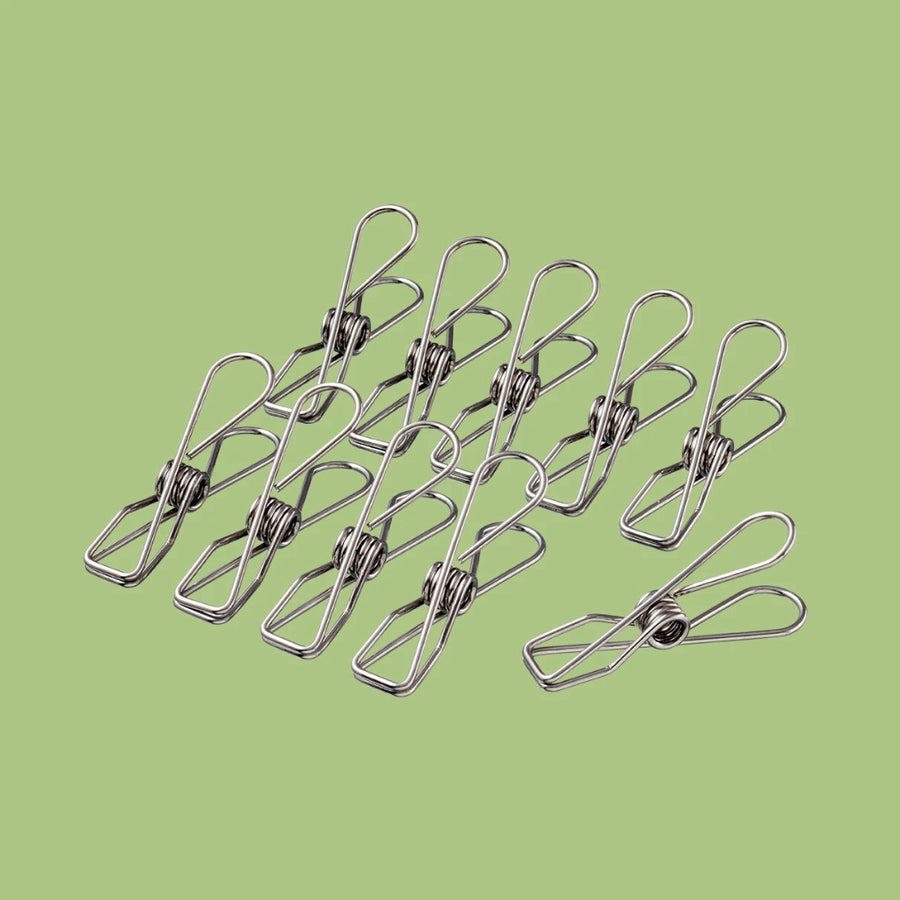 10 Stainless Steel Pegs - Thedanes.co.uk - Creative & Sustainable Living The Scandinavian Way