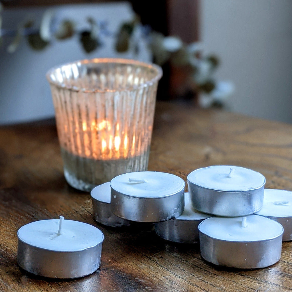 12 Tea Light Candles - 8 Hour - Thedanes.co.uk - Creative & Sustainable Living The Scandinavian Way