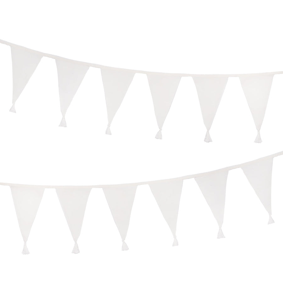 White Cotton Bunting - 4 meters - The Danes