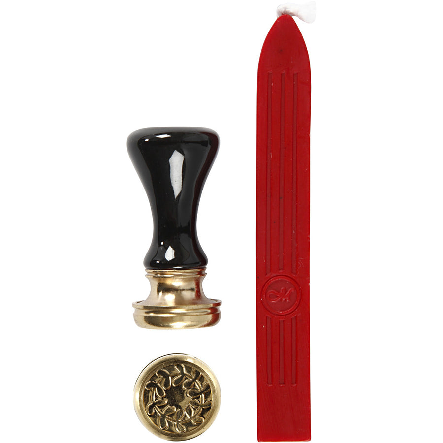 Wax & Seal Set - Red - The Danes