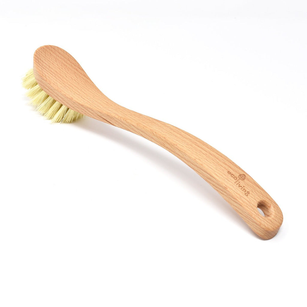 Wooden Dish Brush With Plant Bristles - FSC 100%