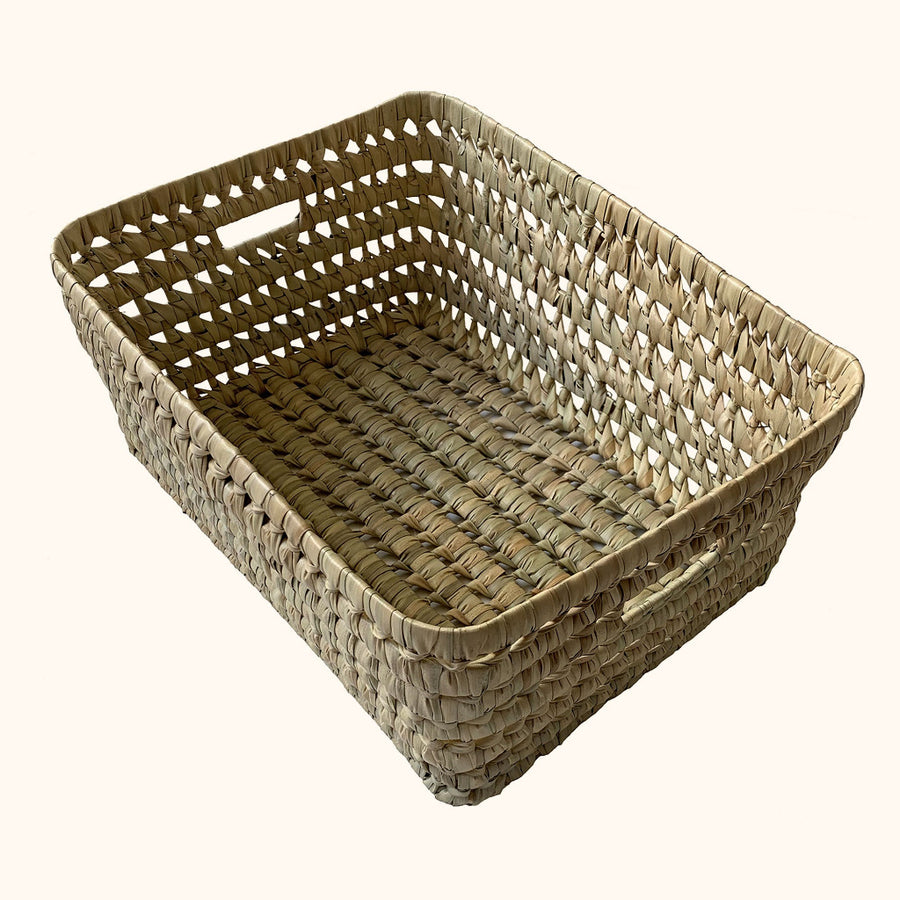 Woven Square Storage Basket - Large - The Danes