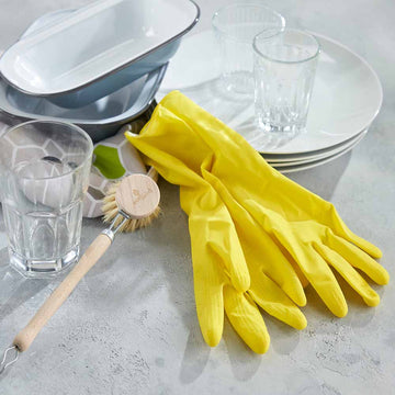 Natural Latex Rubber Gloves - The Danes