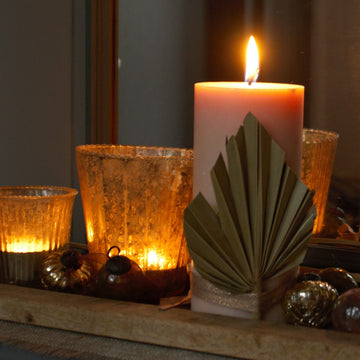 Pillar Candle - Assorted Colours - The Danes